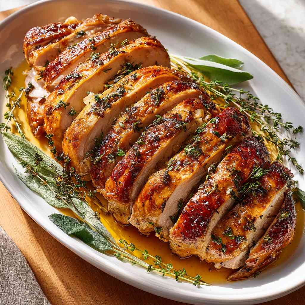 Tender Turkey Breast With Gravy Recipe Turkey Breast with Gravy