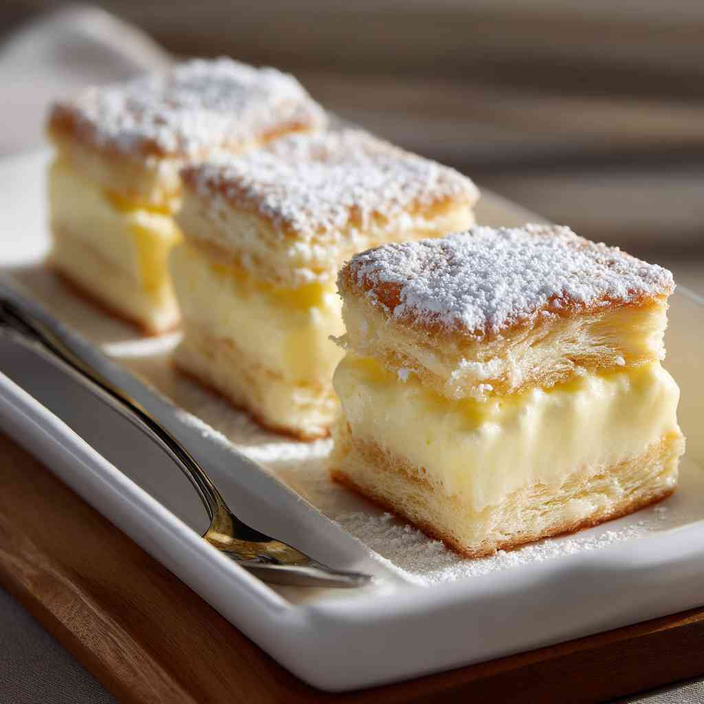 Vanilla Custard Cream Squares step image 2