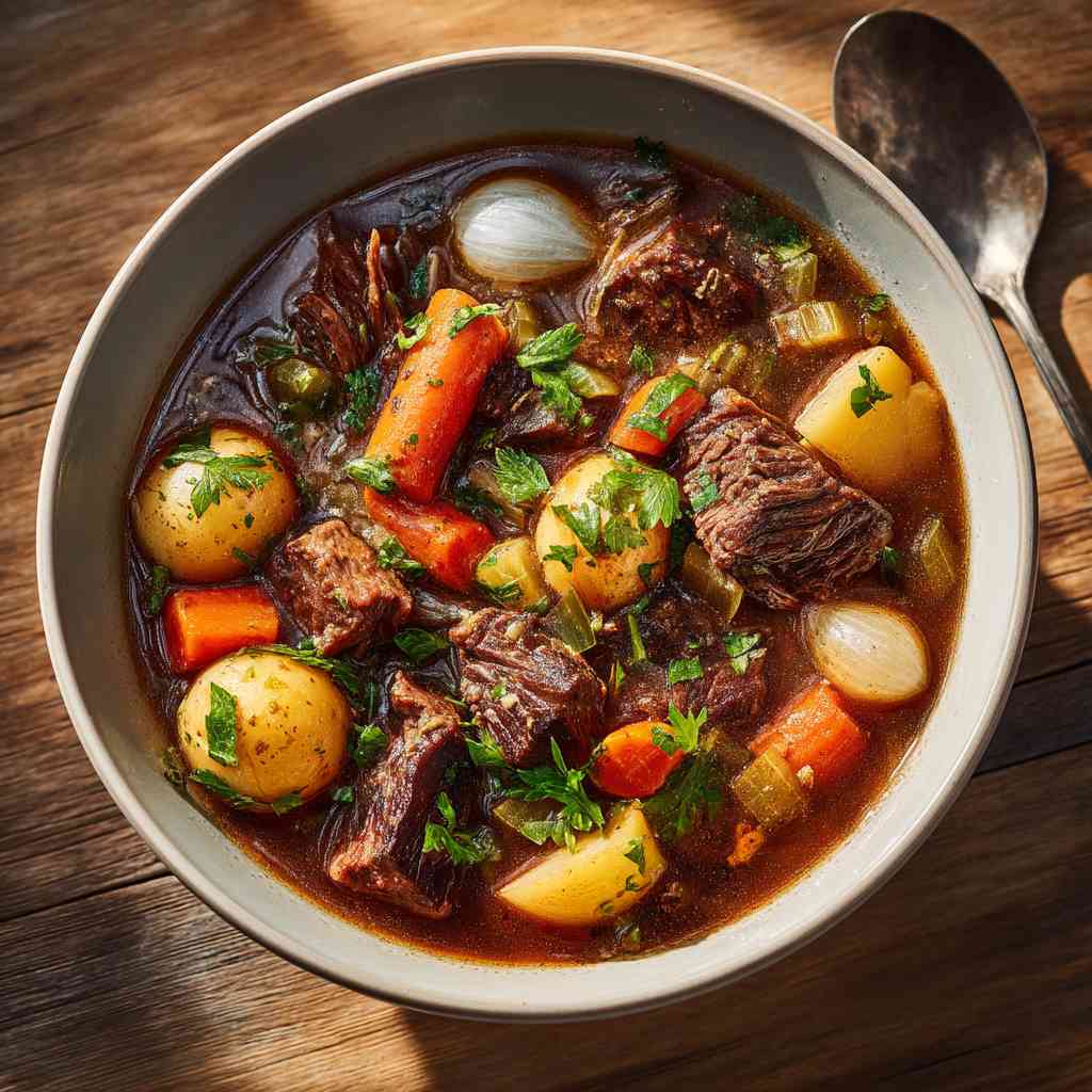 Hearty Vegetable Beef Soup Recipe for Comfort Vegetable Beef Soup