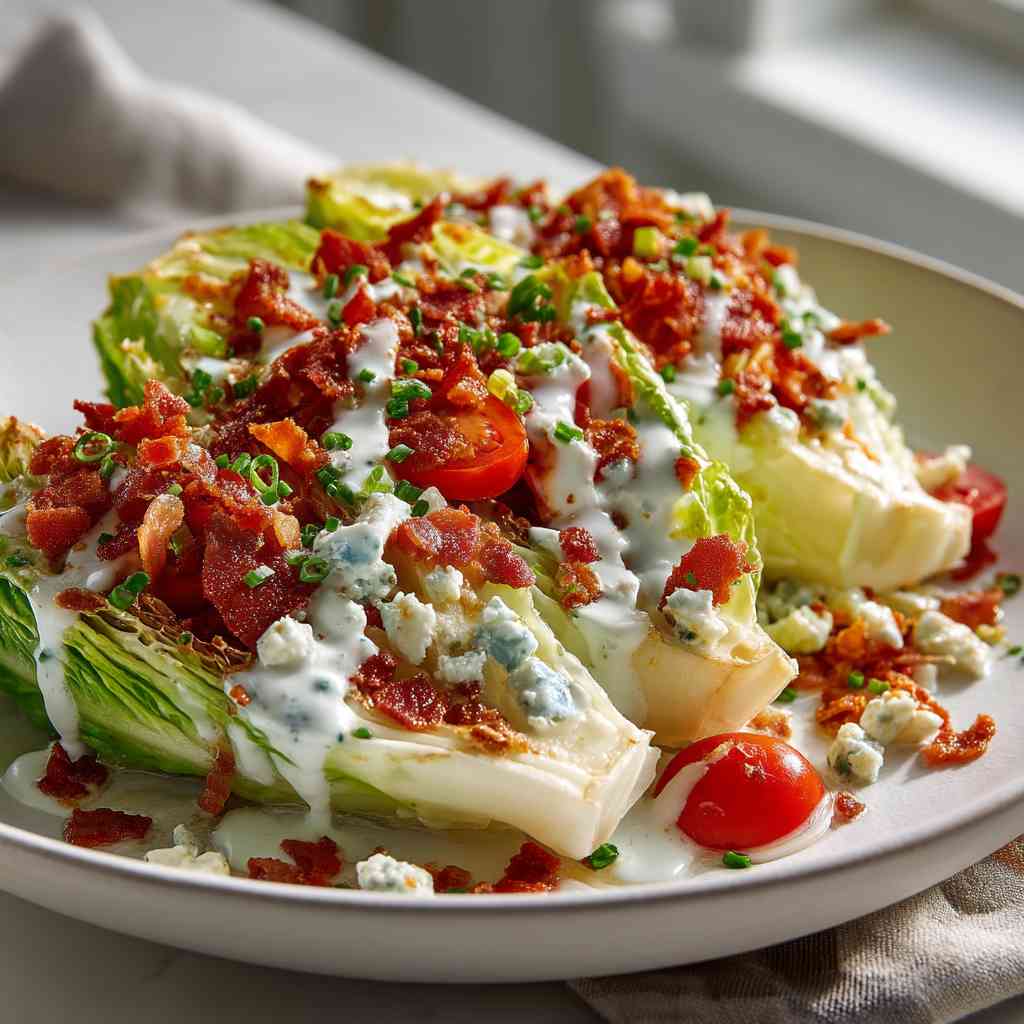 Smoky Barbecue Ranch Wedge Salad Recipe Ranch Wedge Salad