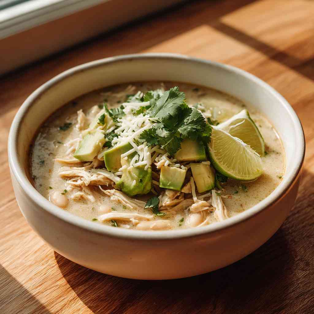 Cozy White Chicken Chili Recipe Cozy White Chicken Chili
